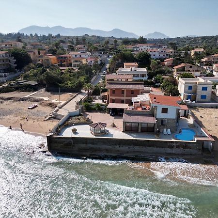 Villa Casa Vacanza Barbera - In Riva Al Mare Trappeto  Exterior foto