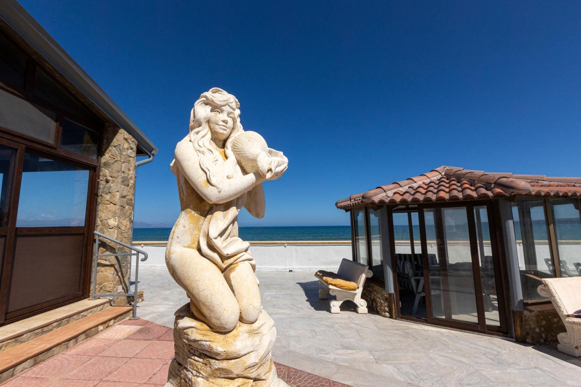 Villa Casa Vacanza Barbera - In Riva Al Mare Trappeto  Exterior foto