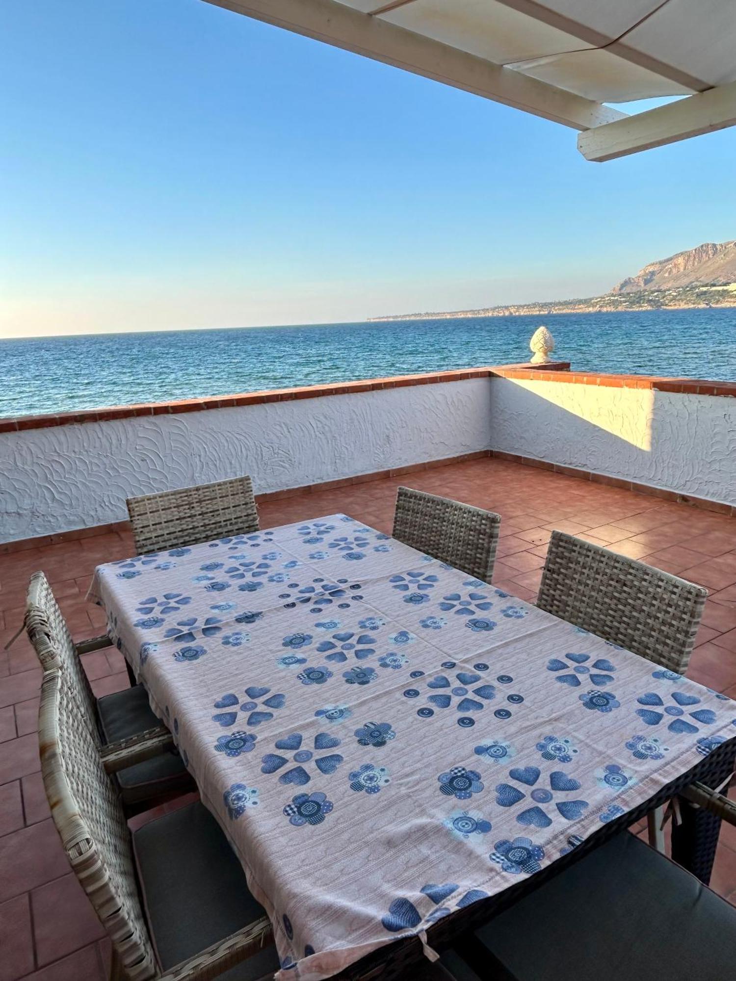 Villa Casa Vacanza Barbera - In Riva Al Mare Trappeto  Exterior foto