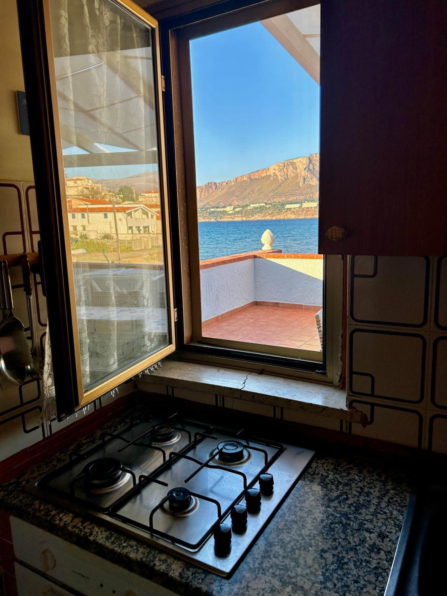 Villa Casa Vacanza Barbera - In Riva Al Mare Trappeto  Exterior foto